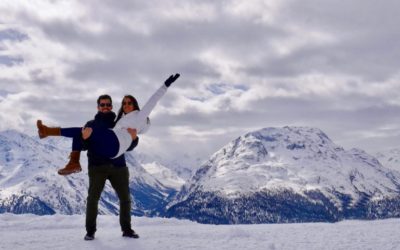 El mejor invierno en St. Moritz, Suiza.