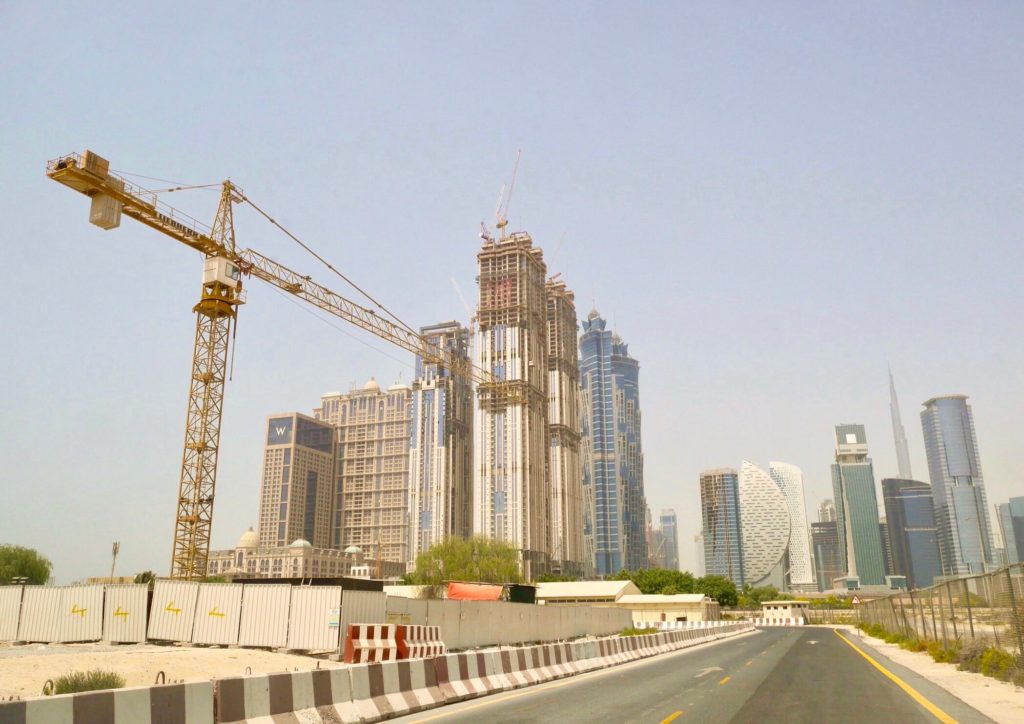 Construcciones en Dubai