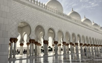 La majestuosa Mezquita Sheikh Zayed de Abu Dhabi