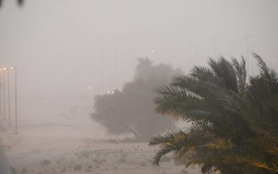 ¿Cómo son las tormentas de arena en Dubai?